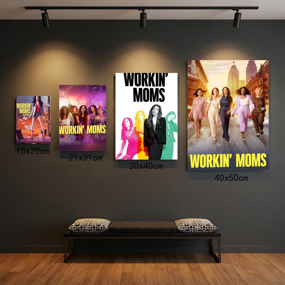 Interior Design Tv Room - Serie TV W-Workin' Moms-S Dipinto Calligrafico