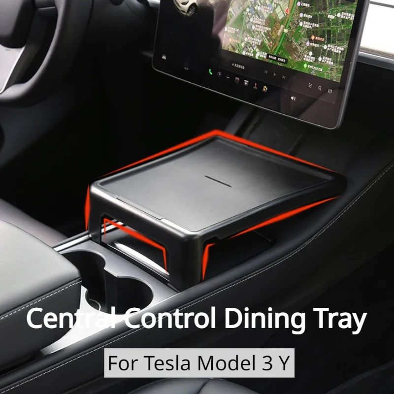 Interior Design Mockup - Vassoio da pranzo per Tesla Model