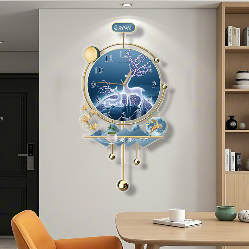 Interior Design Zen - Movimento Sweep Orologio da parete Zen