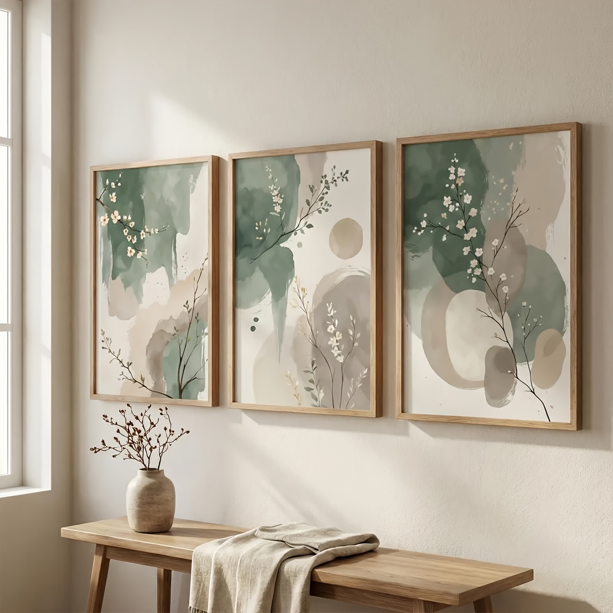 Set di 3 Quadri su Tela in Sti - Interior Design Office recensione e prezzo
