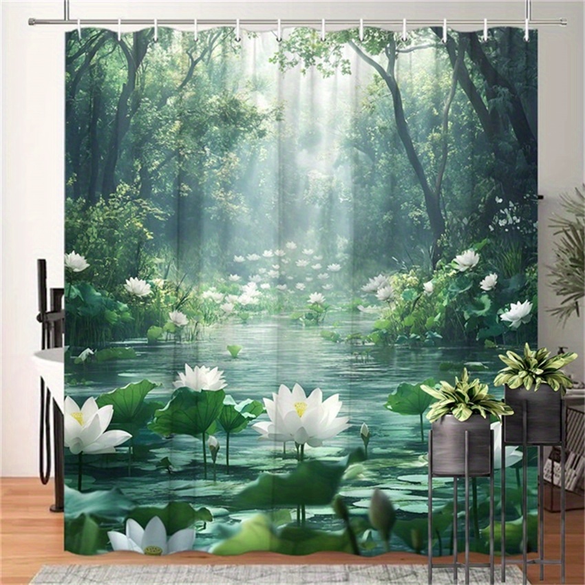 Tenda da doccia Lotus Forest i - Interior Design Zen recensione e prezzo