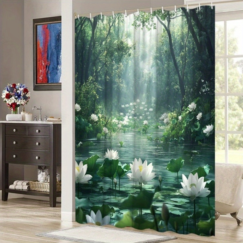 Tenda da doccia Lotus Forest i - Interior Design Zen recensione e prezzo