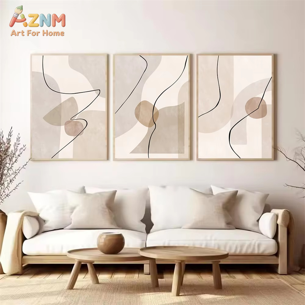 Quadro su tela astratto beige  - Interior Design Poster recensione e prezzo
