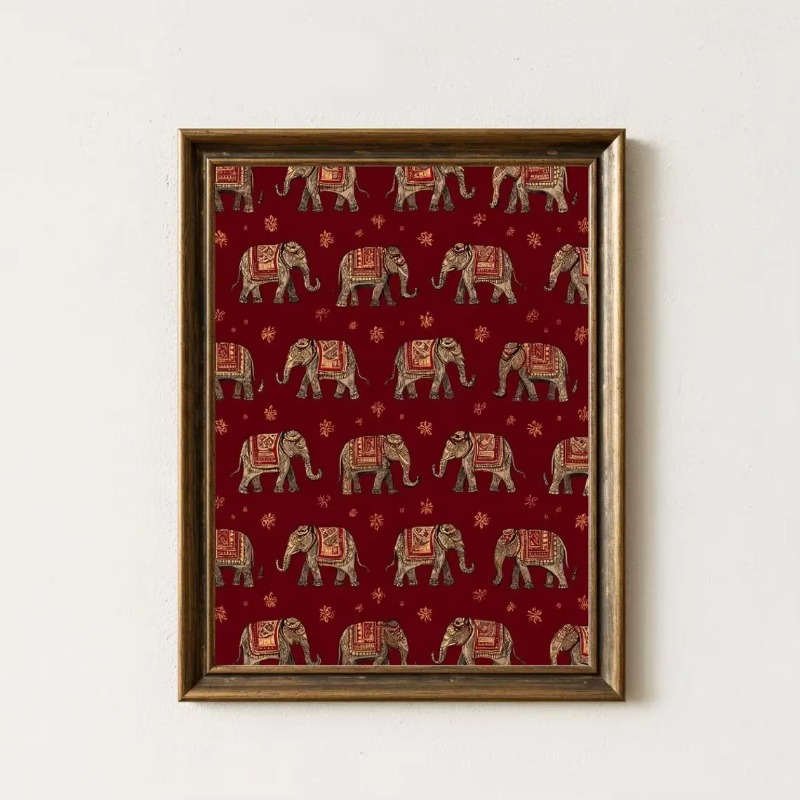 Stampa con Motivo Elefante Ind - Interior Design Poster recensione e prezzo