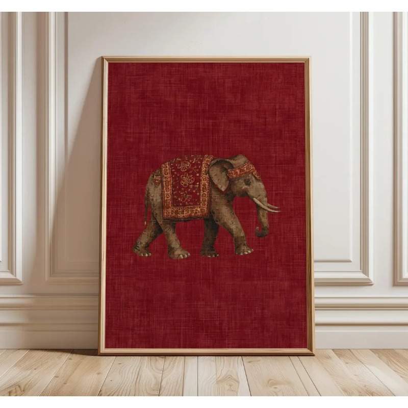 Stampa con Motivo Elefante Ind - Interior Design Poster recensione e prezzo