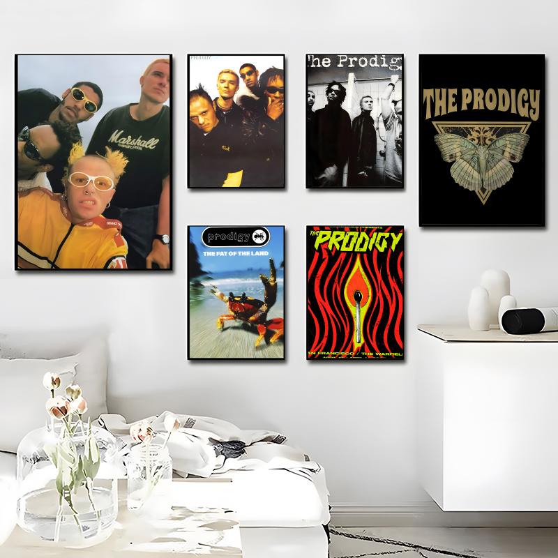 Music Band The P-Prodigy Poste - Interior Design Poster recensione e prezzo
