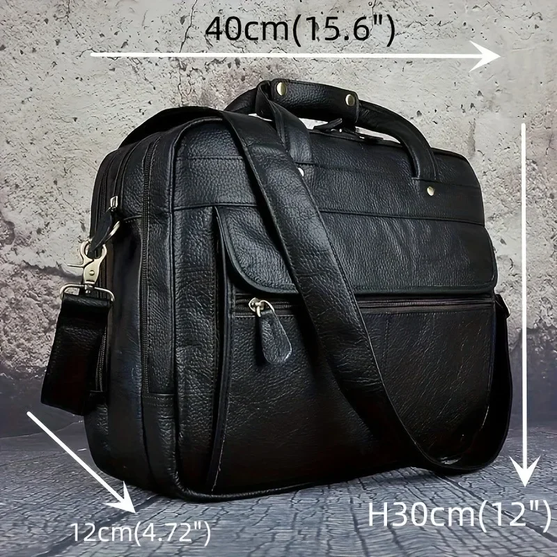 Borsa da lavoro da uomo in pel - Interior Design Documentation recensione e prezzo