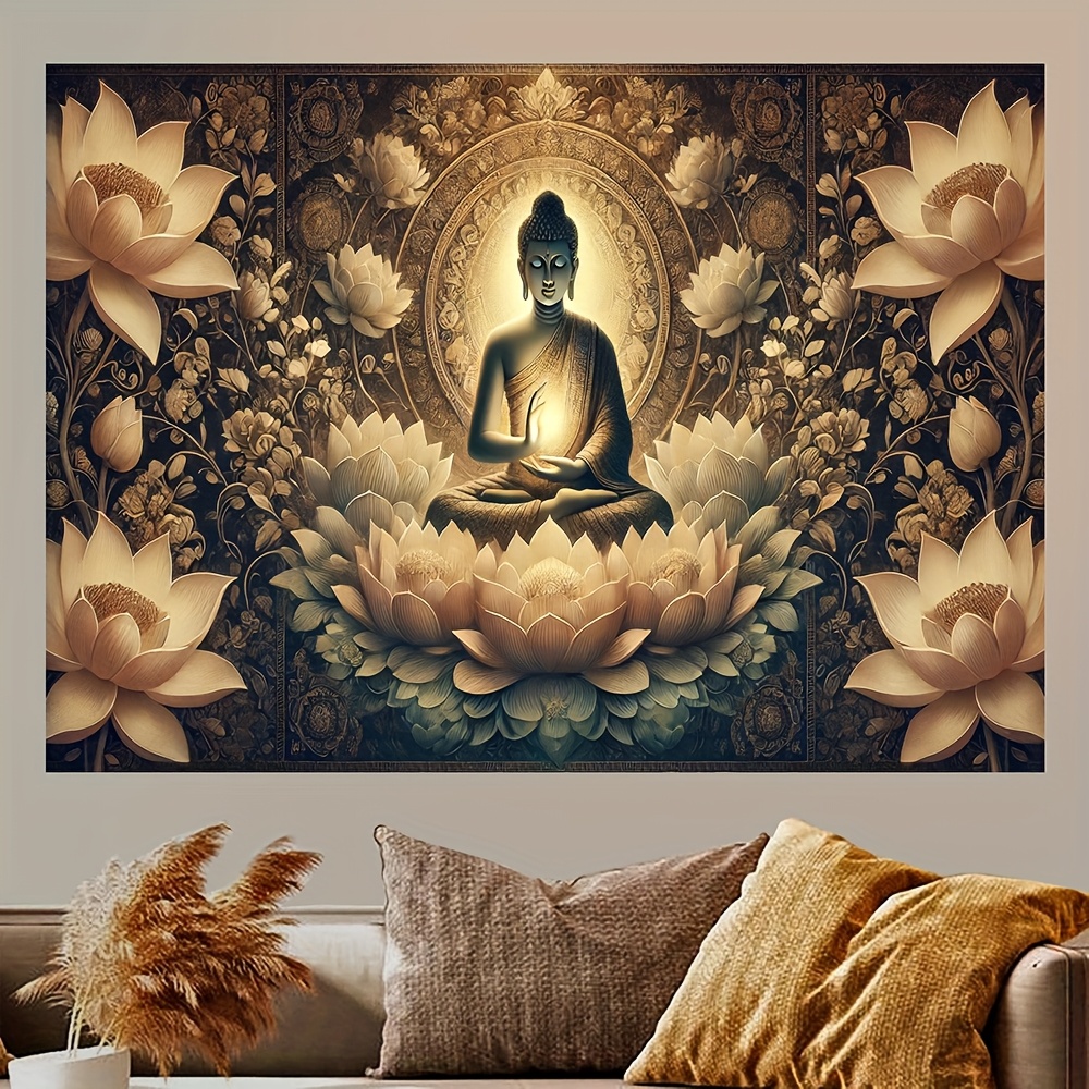 Arazzo da Parete con Fiore di  - Interior Design Zen recensione e prezzo
