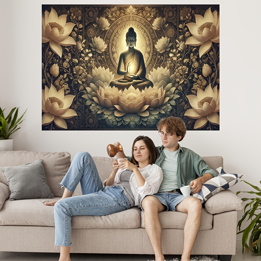 Arazzo da Parete con Fiore di  - Interior Design Zen recensione e prezzo