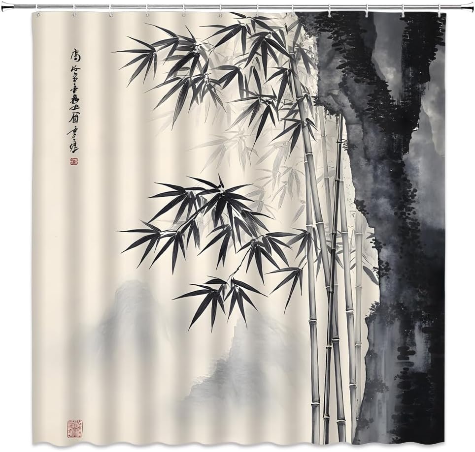 Tenda da Doccia Decorativa con - Interior Design Zen recensione e prezzo