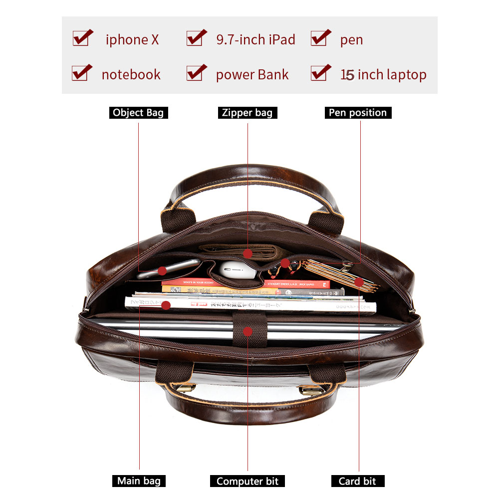 WESTAL borsa da lavoro da uomo - Interior Design Documentation recensione e prezzo