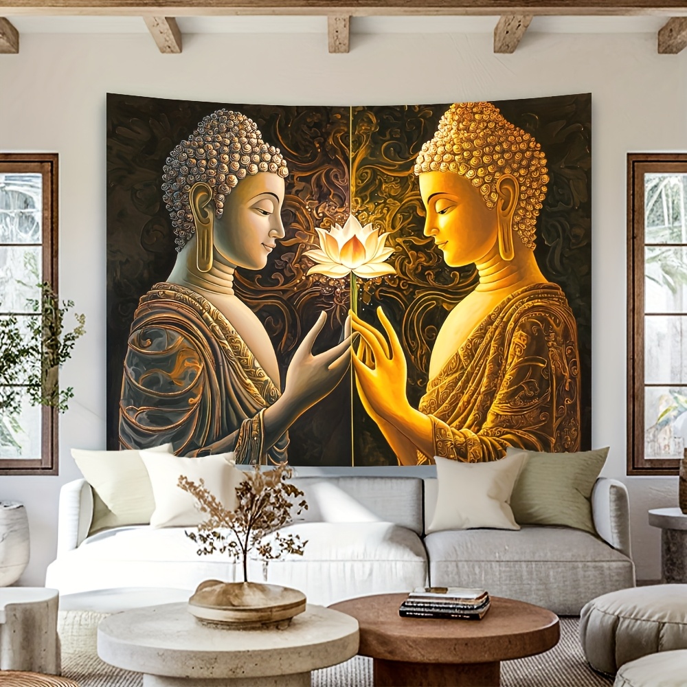 Buddha Lotus Arazzo da parete  - Interior Design Zen recensione e prezzo