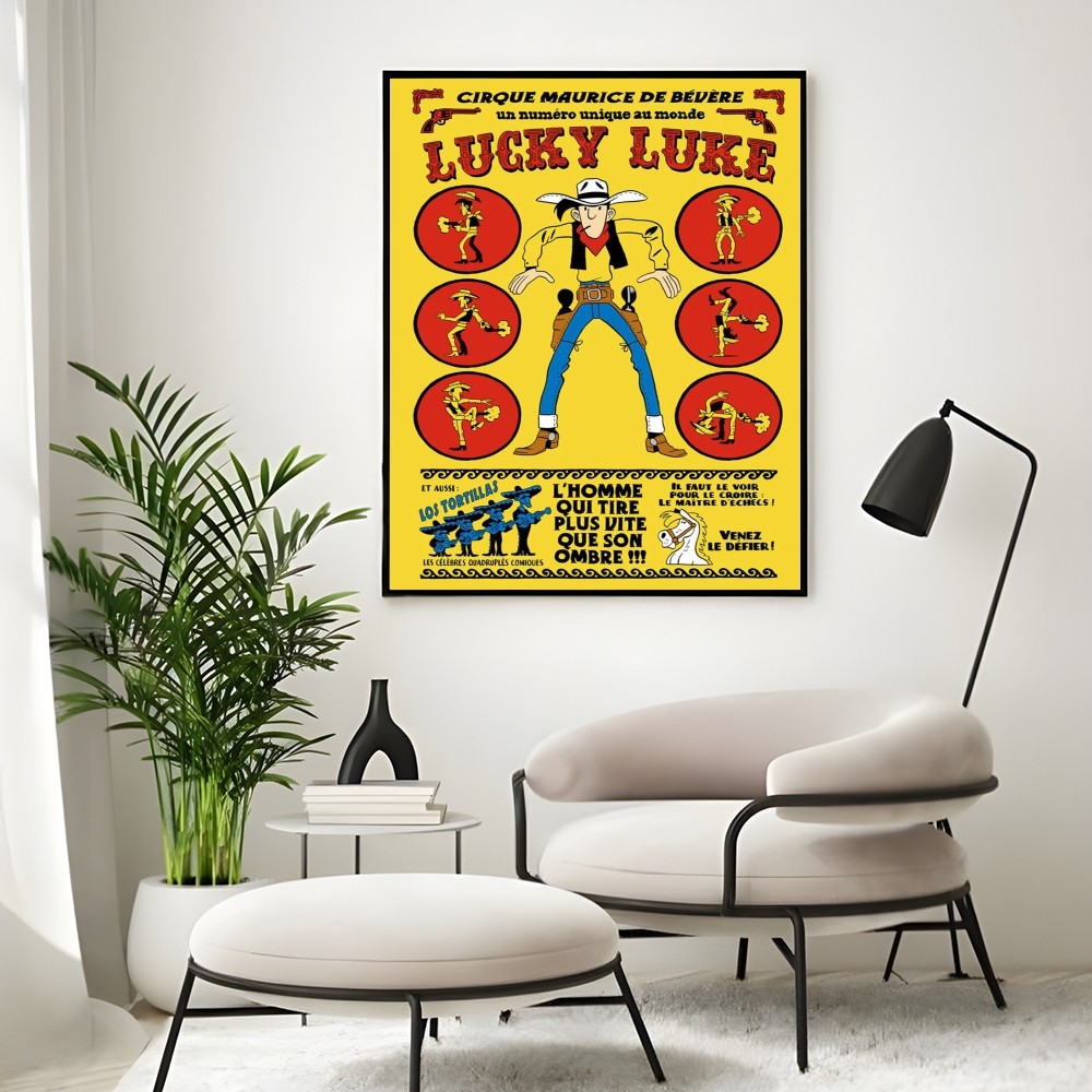 Vintage Comic Lucky L-Luke Pos - Interior Design Poster recensione e prezzo