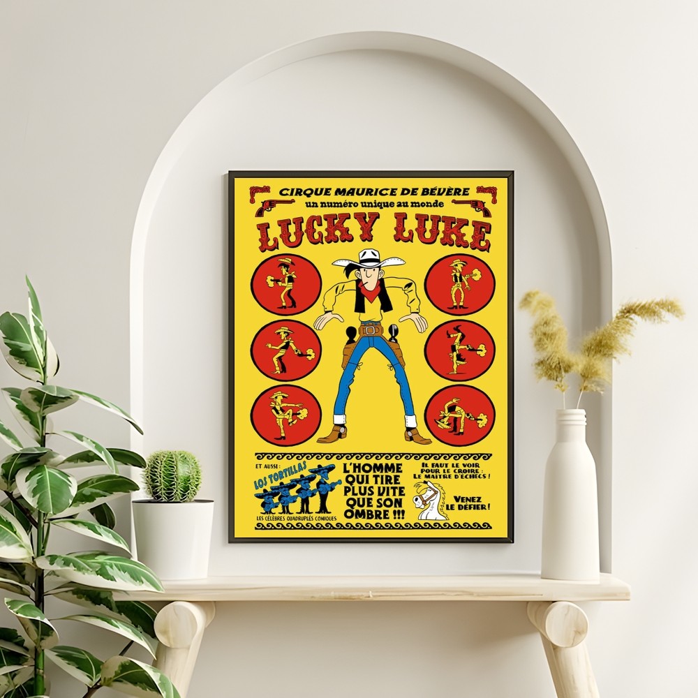 Vintage Comic Lucky L-Luke Pos - Interior Design Poster recensione e prezzo