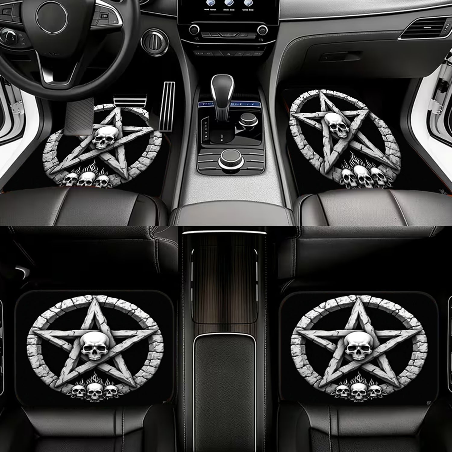 Tappetini per auto 4 pezzi, de - Interior Design Monochrome recensione e prezzo