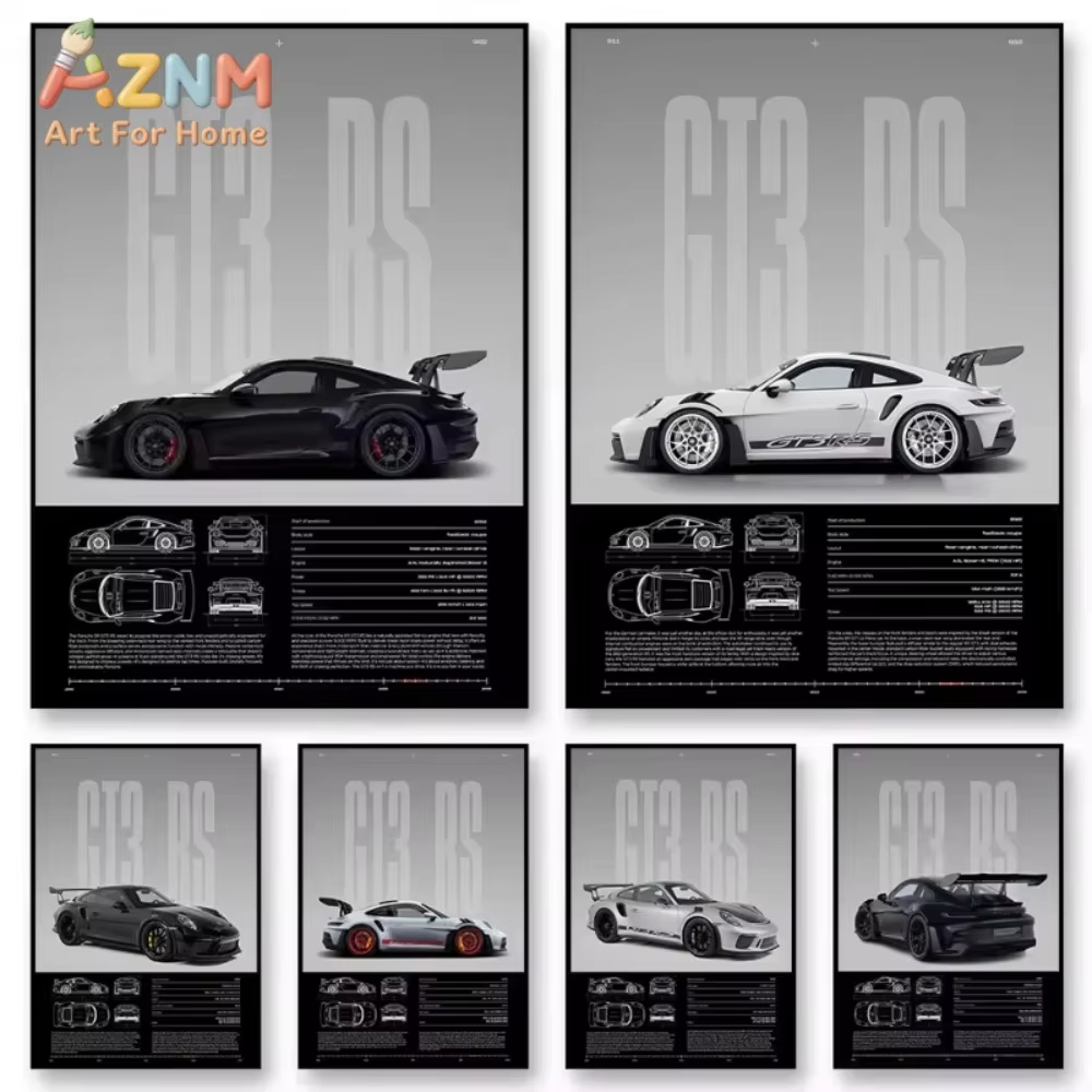 Poster Minimalista di Auto Spo - Interior Design Poster recensione e prezzo