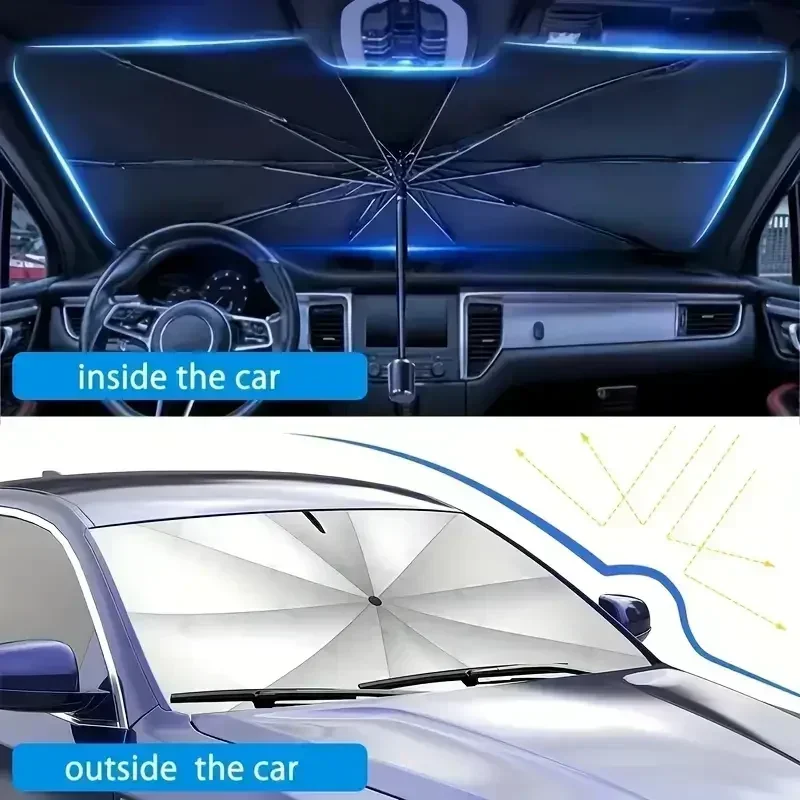 Parasole per Parabrezza Auto T - Interior Design Mockup recensione e prezzo