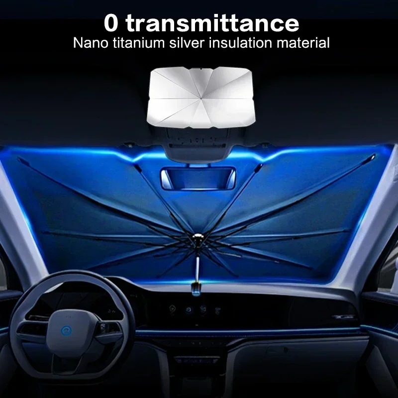 Parasole per Parabrezza Auto T - Interior Design Mockup recensione e prezzo