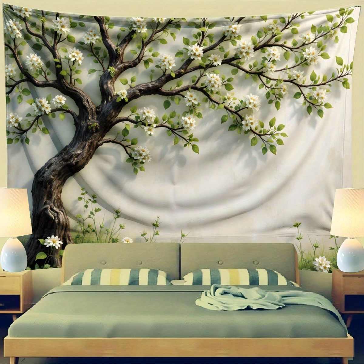 Murale 3D con Albero in Fiore  - Interior Design Zen recensione e prezzo