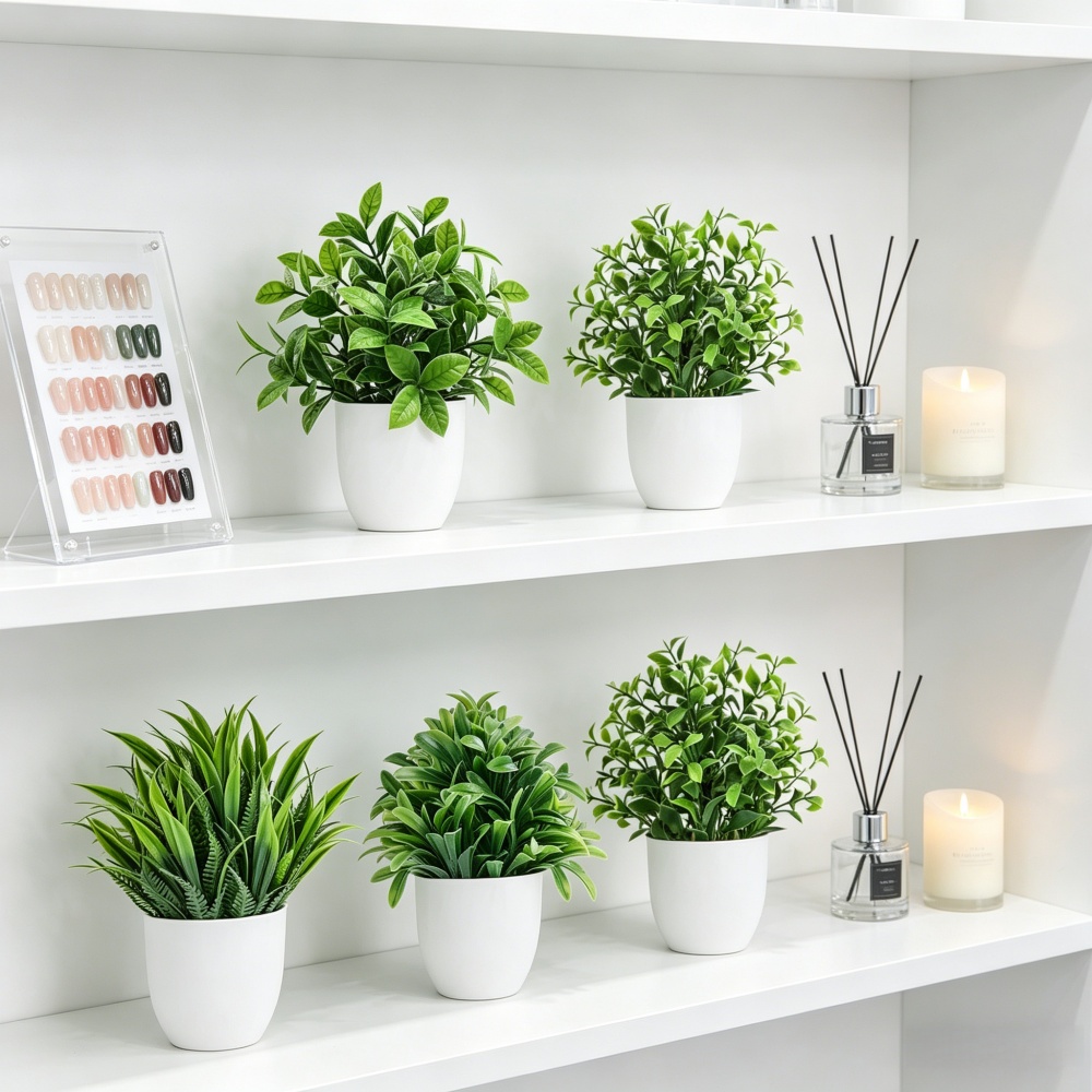 Set di 4 Mini Piante Artificia - Interior Design Office recensione e prezzo