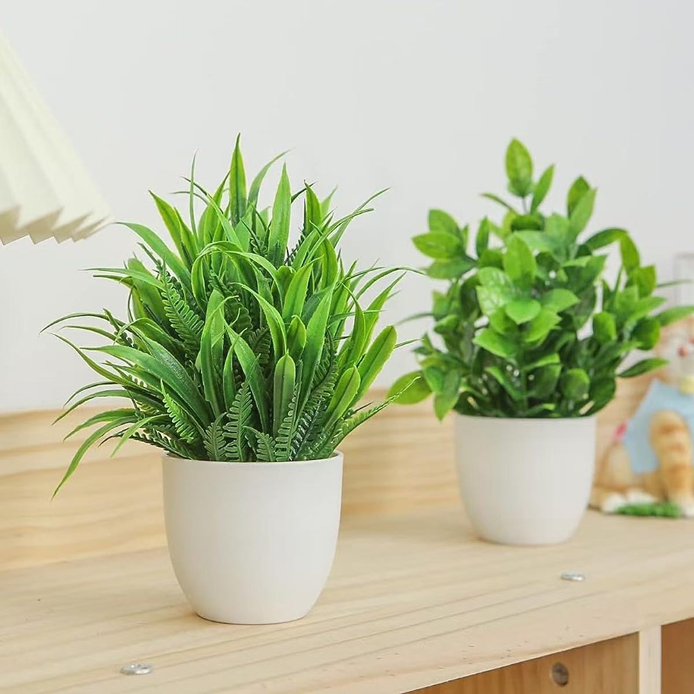 Set di 4 Mini Piante Artificia - Interior Design Office recensione e prezzo
