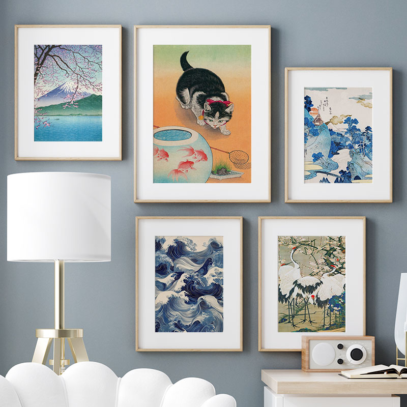 Giapponese Katsushika Hokusai  - Interior Design Poster recensione e prezzo