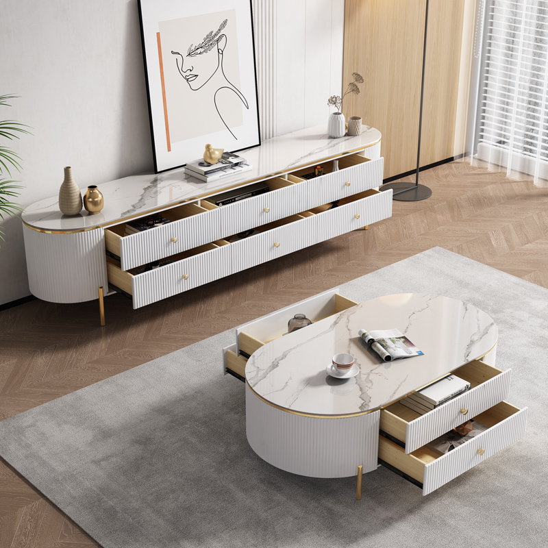 Set di Mobile TV e Tavolino da - Interior Design Tv Room recensione e prezzo
